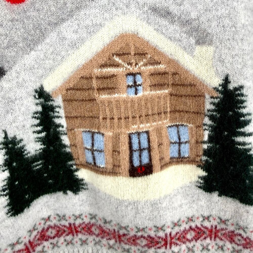Brooks Brothers 100% Wool Large(fits like a small) Winter Christmas Sweater Ski - Picture 10 of 11